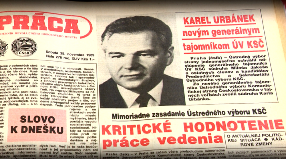 Exkurzia do histórie: O čom sa písalo 25. novembra 1989?