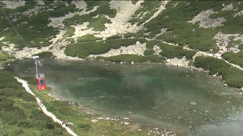 Skalnaté pleso vyschlo 3