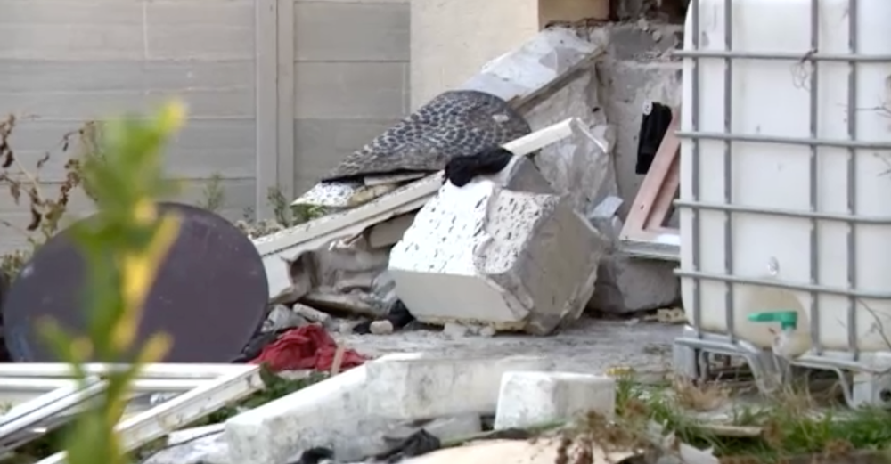 Výbuch izby v rodinnom dome