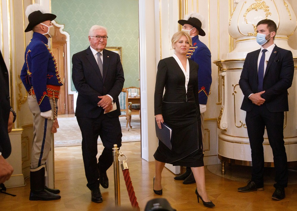 Prezidentka Čaputová a nemecký prezident Frank-Walter Steinmeier
