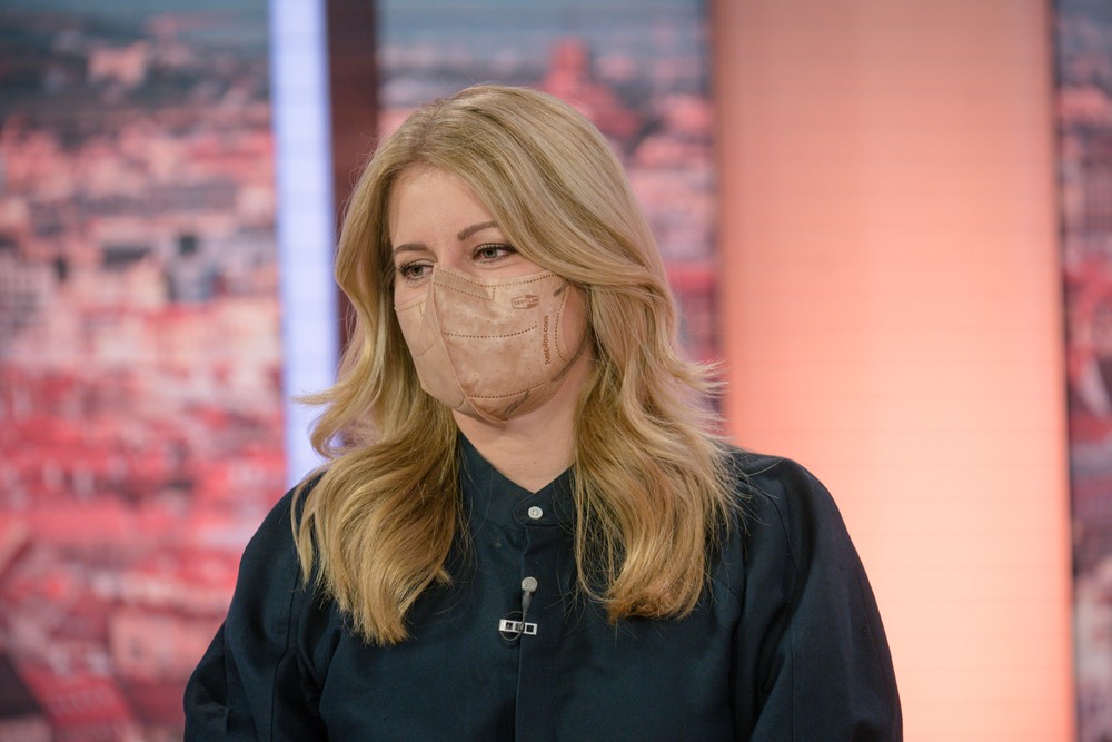 Prezidentka Zuzana Čaputová v TV JOJ 