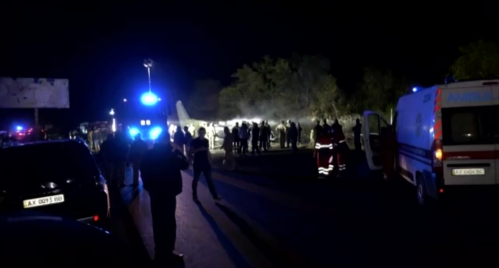 Tragický pád lietadla na Ukrajine