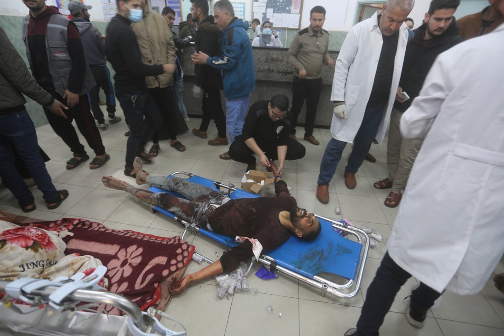 Izrael Palestínčania Gaza armáda útoky zranení vojna (1)