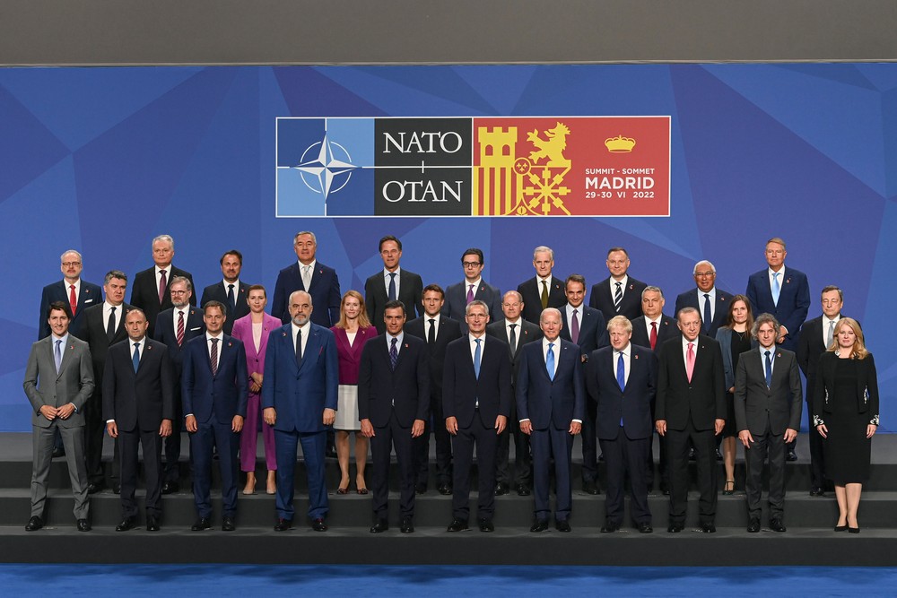 Lídri NATO na summite v Madride v Španielsku