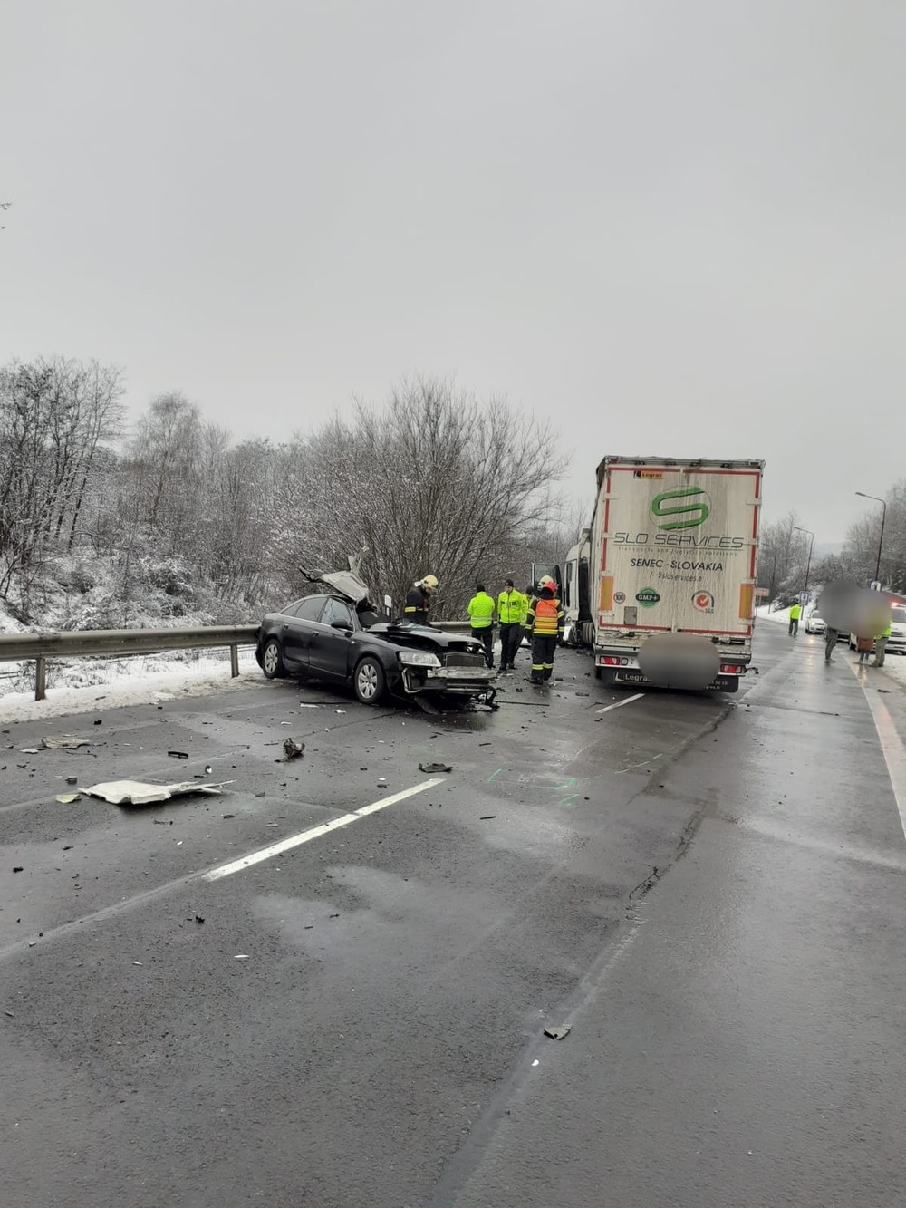 Tragická dopravná nehoda v Kriváni