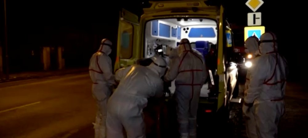 Preprava nadrozmernej pacientky s Covid-19