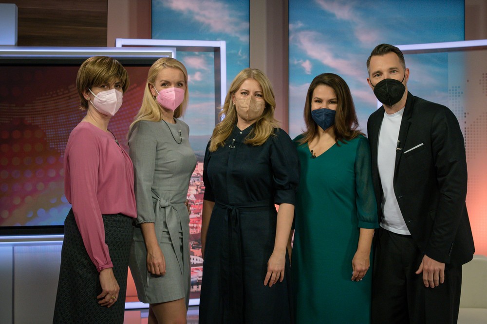 Prezidentka Zuzana Čaputová v TV JOJ 