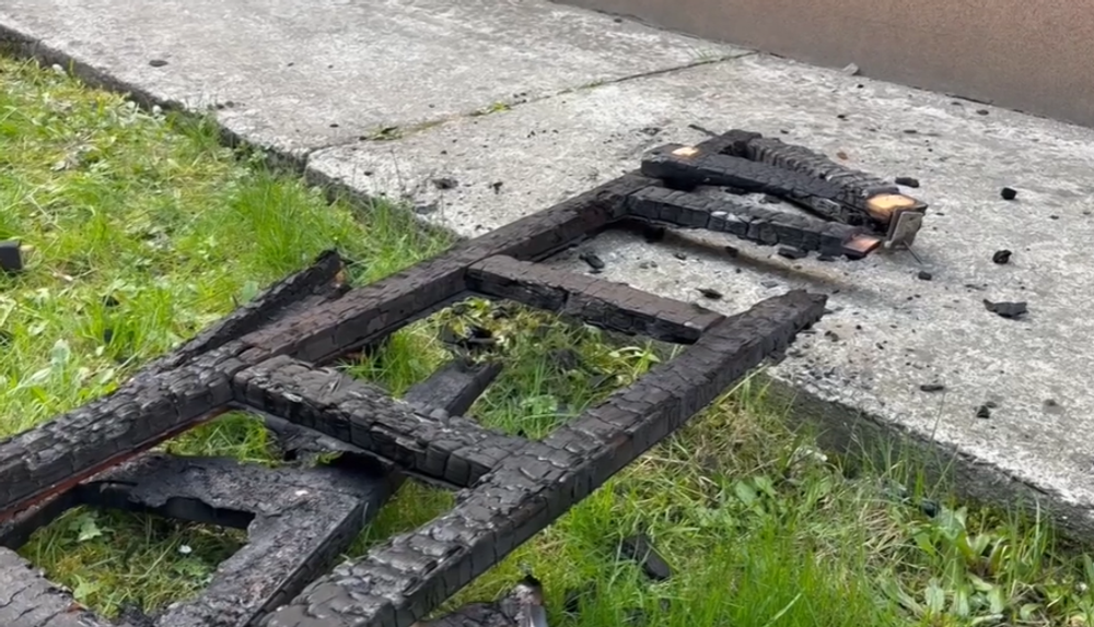 Požiar bytu v Humennom 3