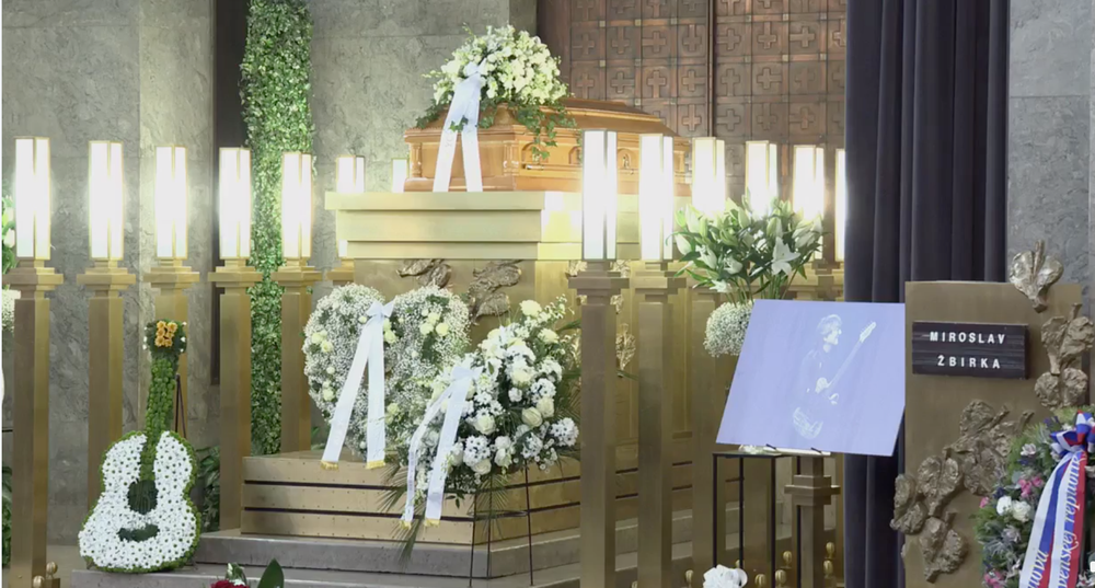 Pohreb Mira Žbirku