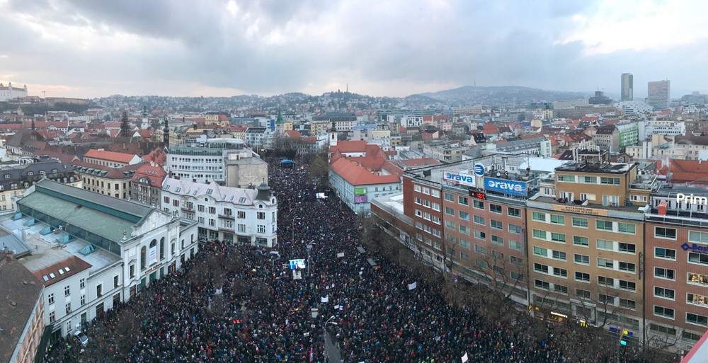 Zhromaždenie v Bratislave