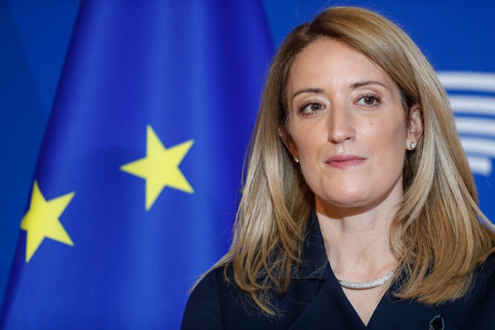 Predsedníčka Európskeho parlamentu Roberta Metsola