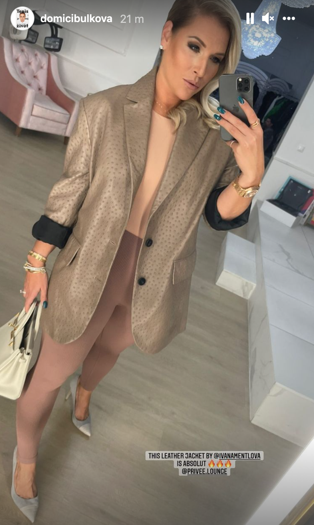 Nový outfit Cibulkovej 2