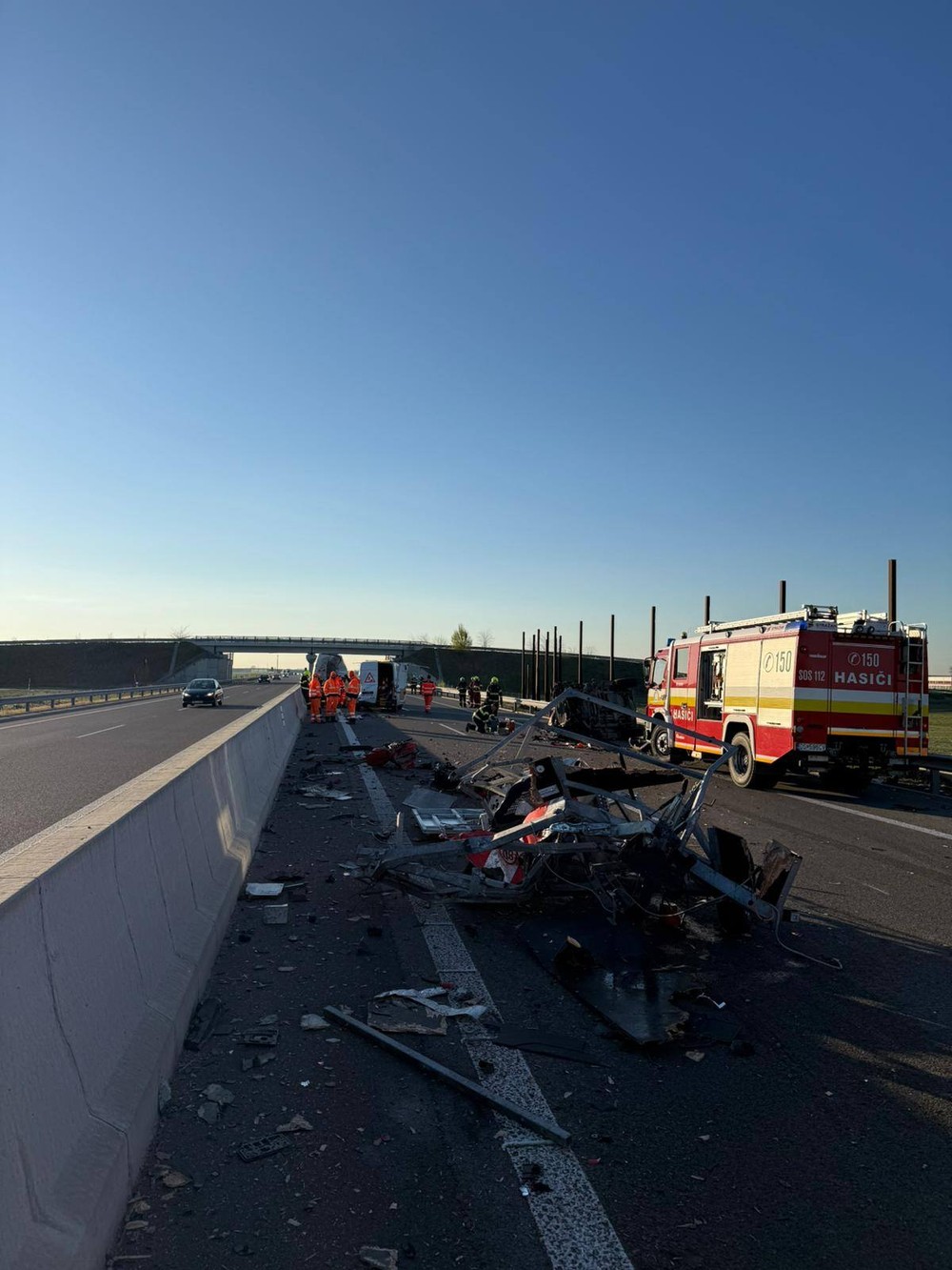 Nehoda na R7 smerom na Holice