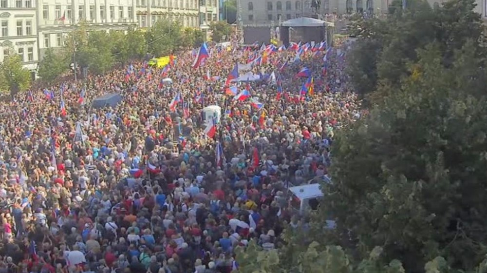 protesty praha 2