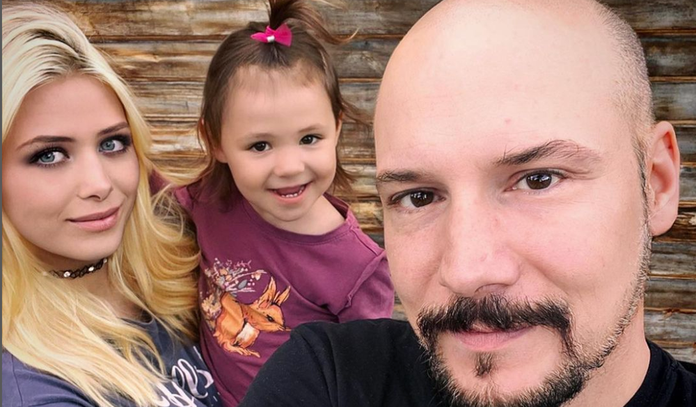 Bohus Matus s rodinou