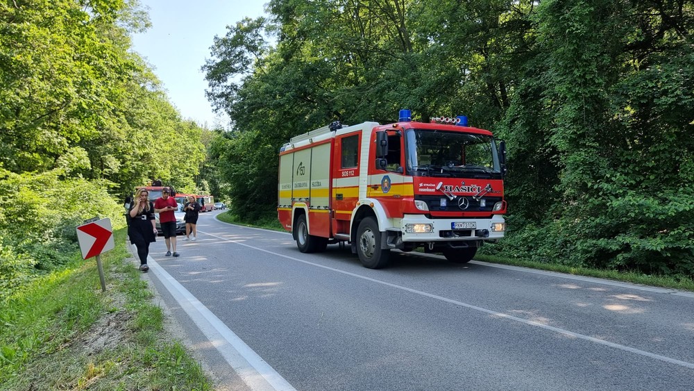 Zrážka dvoch vozidiel okres Pezinok