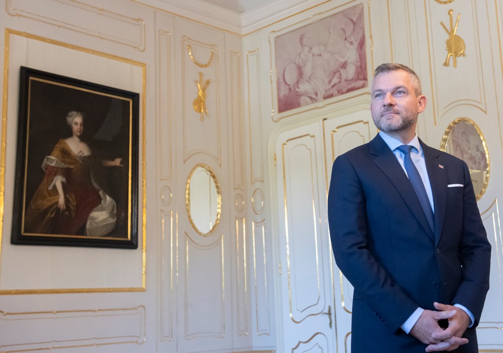 voľbynrsr23 prezidentka Pellegrini prijatie (5)