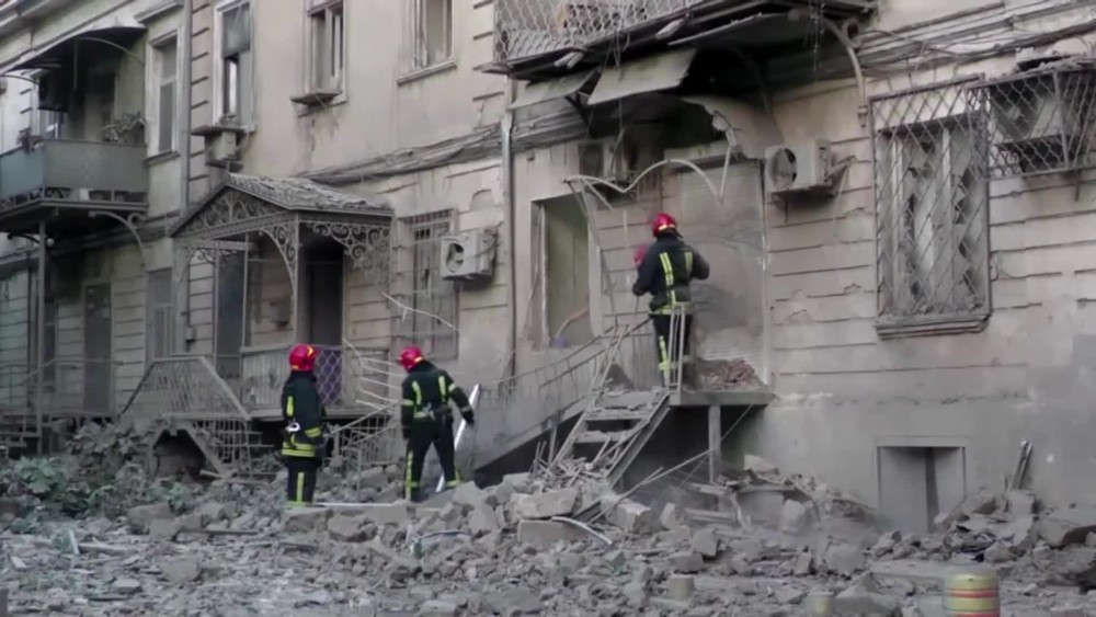 [multi] Video Ukrajina Odesa útok 3422