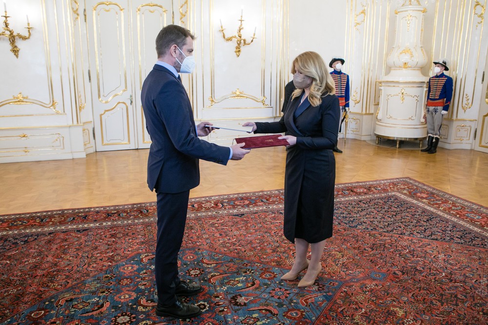 Hlava štátu prijala demisiu predsedu vlády Igora Matoviča