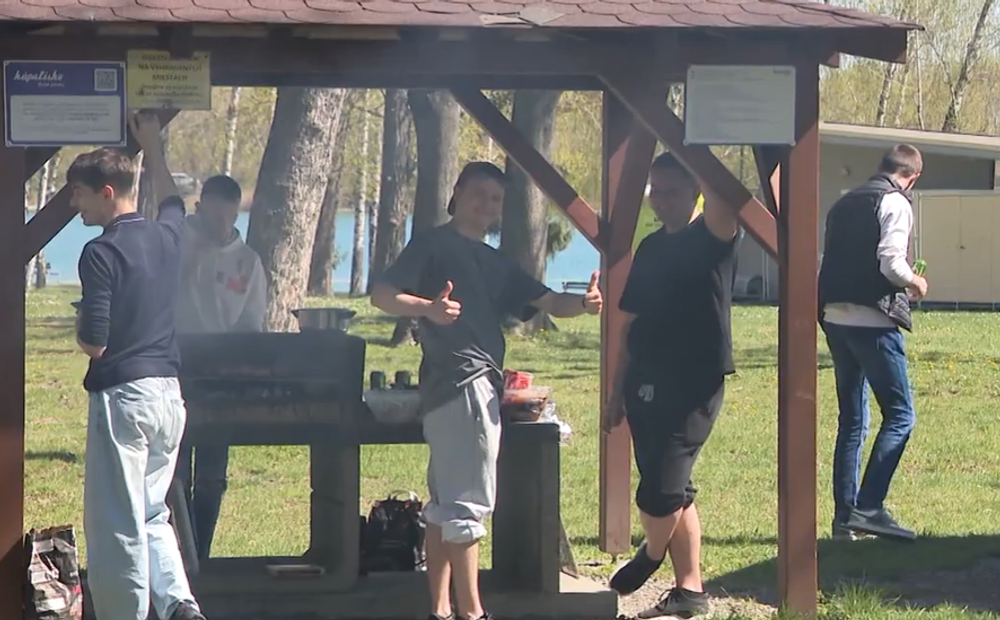 Pekné počasie v apríli 6