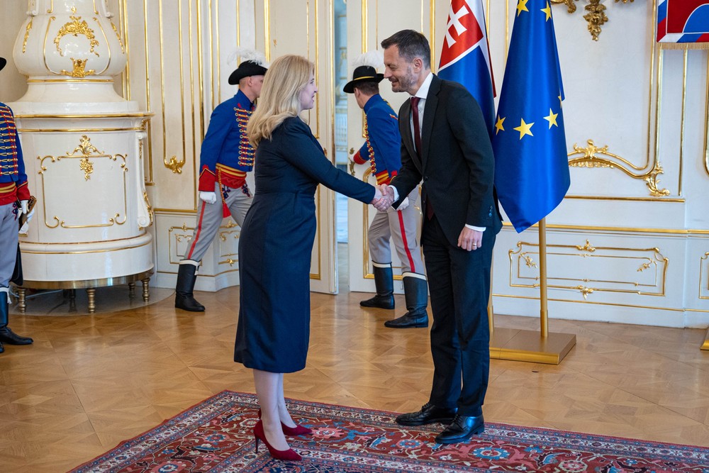 Zuzana Čaputová prijala Eduarda Hegera