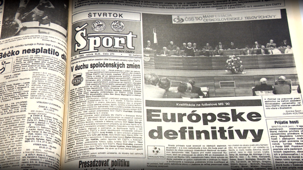 Exkurzia do histórie: O čom sa písalo 16. novembra 1989