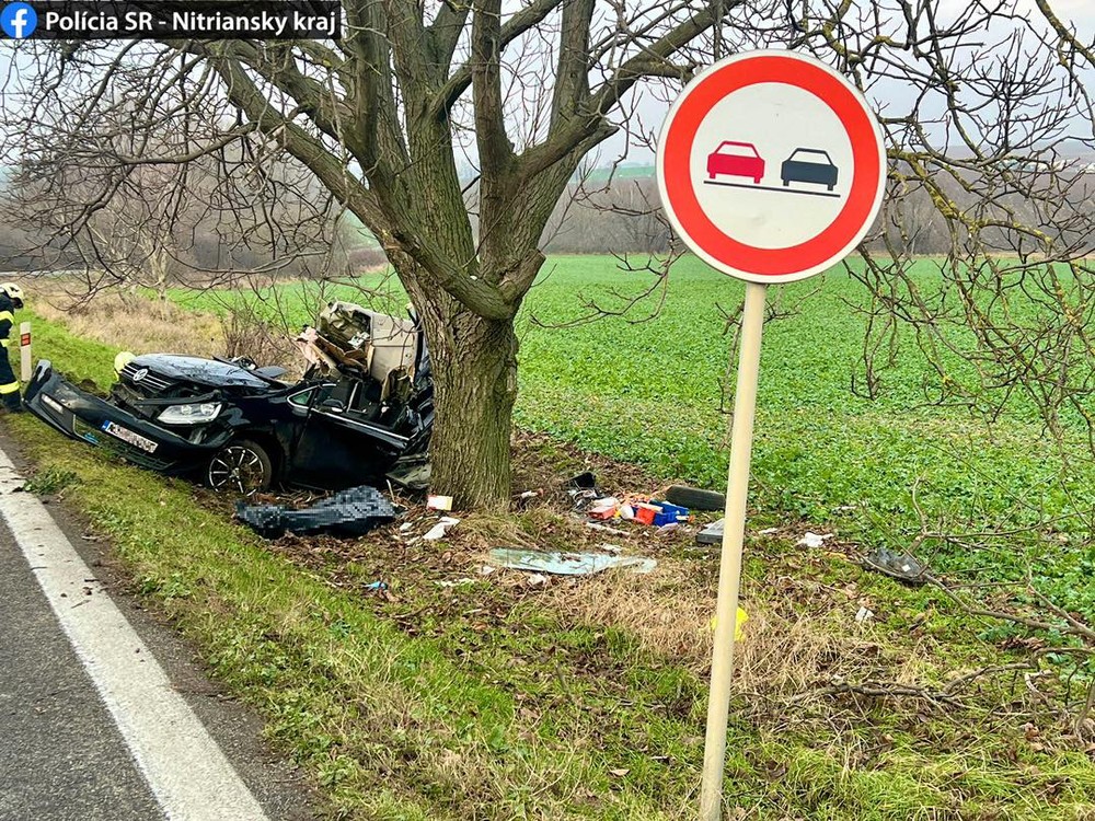 Tragická dopravná nehoda v okrese Nitra