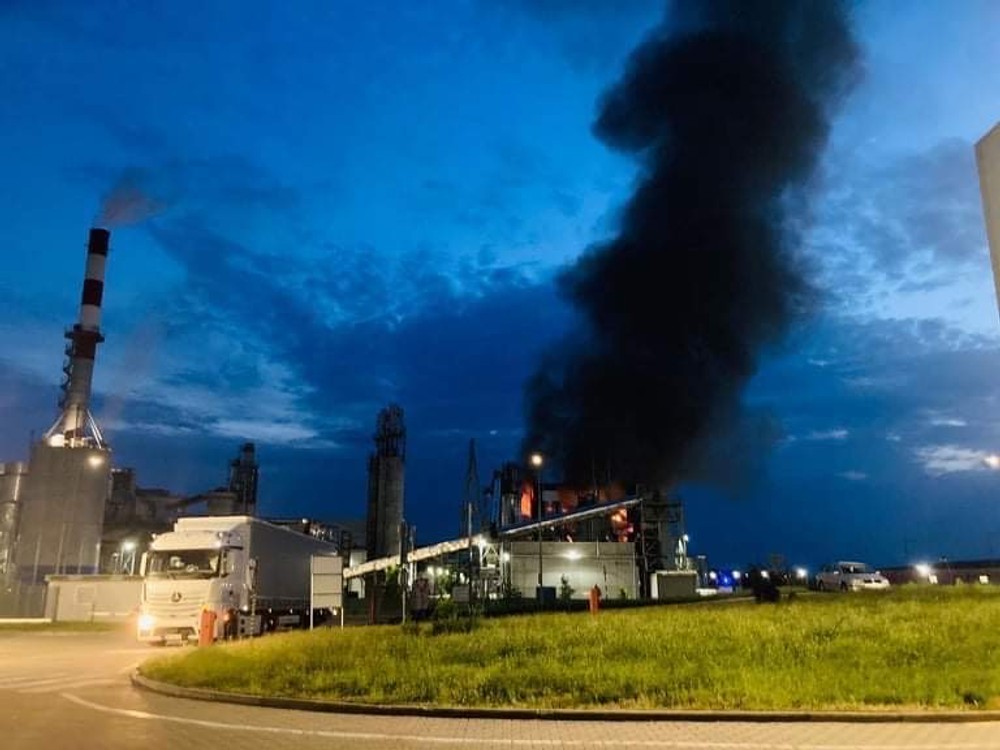 Explózia výrobnej haly v Malackách