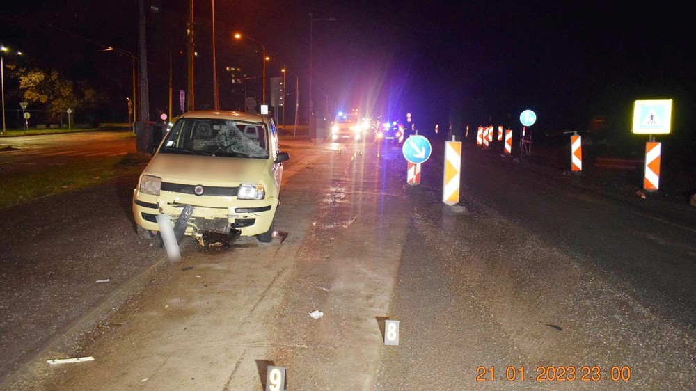 Vodič zrazil chodca na priechode