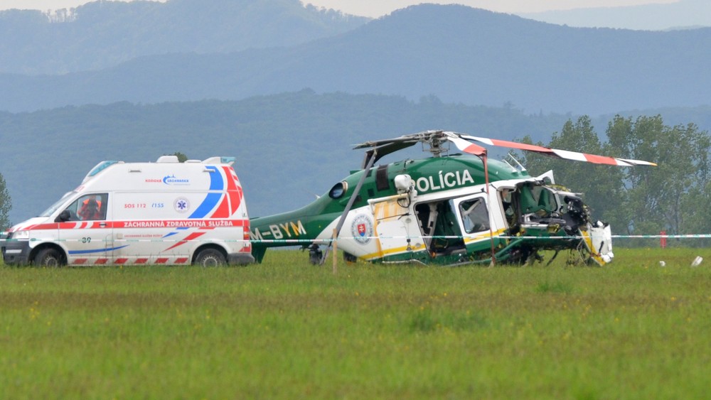 Prešov padnutý vrtuľník 5