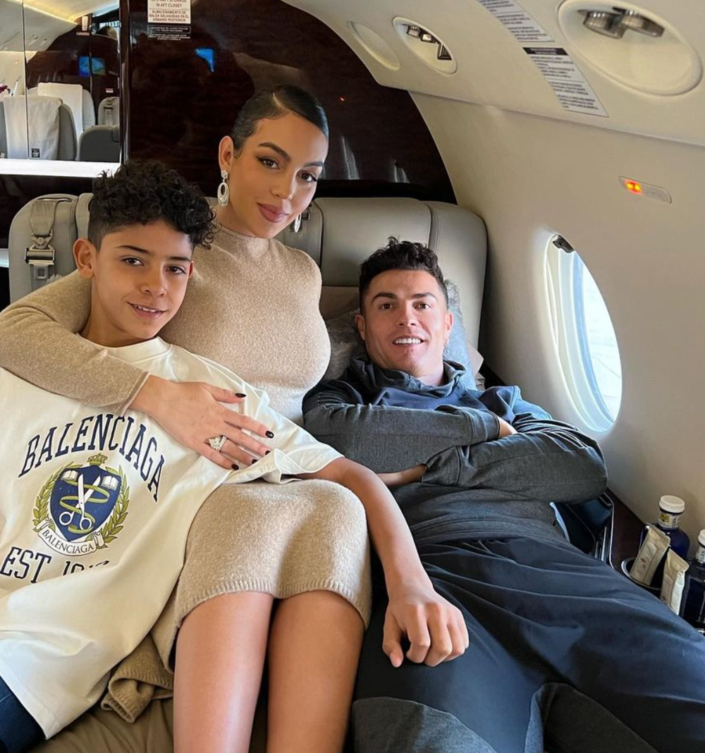 Georgina Rodriguez a Ronaldo