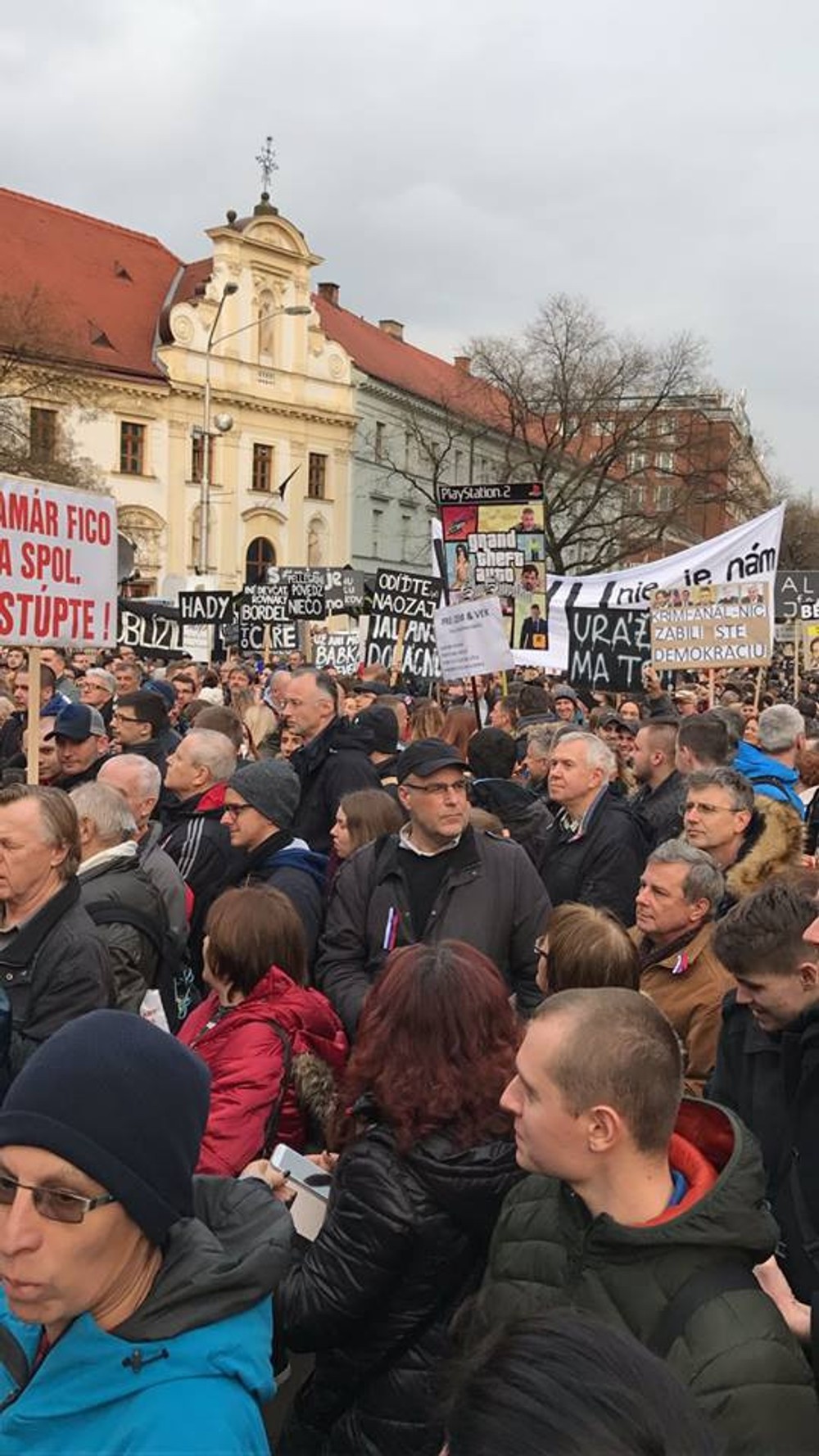 Zhromaždenie v Bratislave