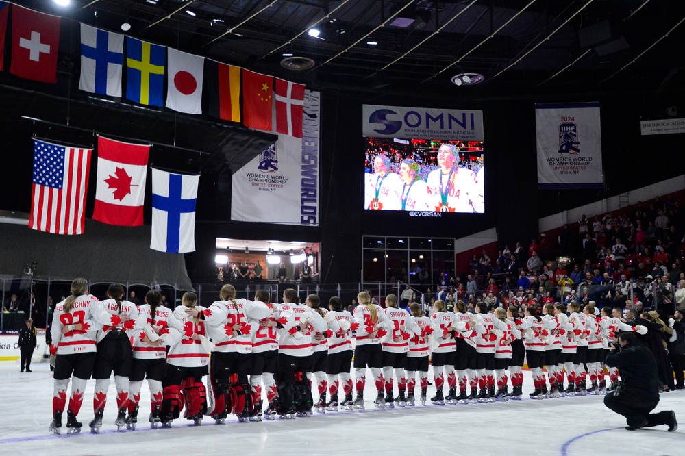 USA Kanada Hokej Ženy MS Finále (1)