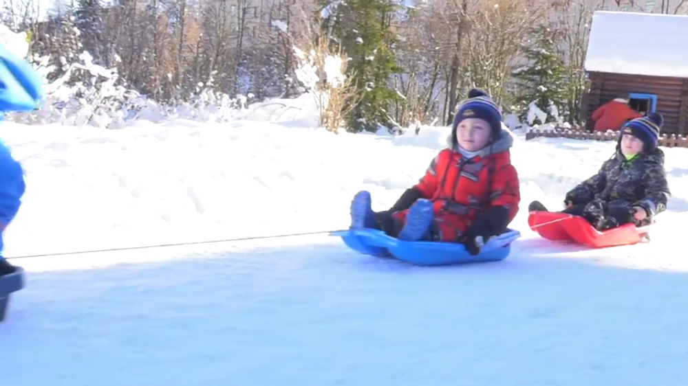 Deti na Sánkach