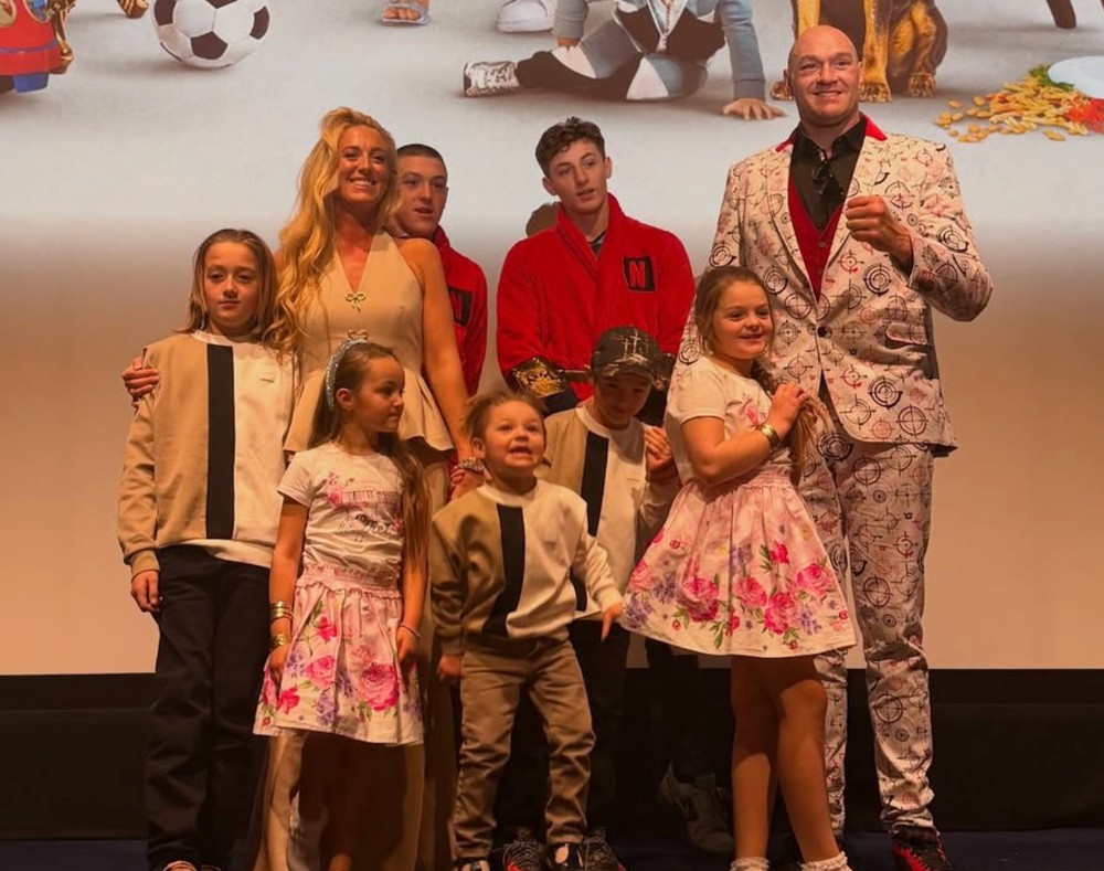 Tyson Fury s rodinou