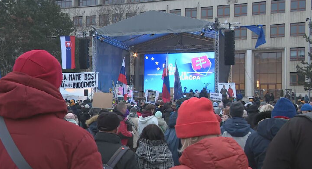 Protest v Bratislave