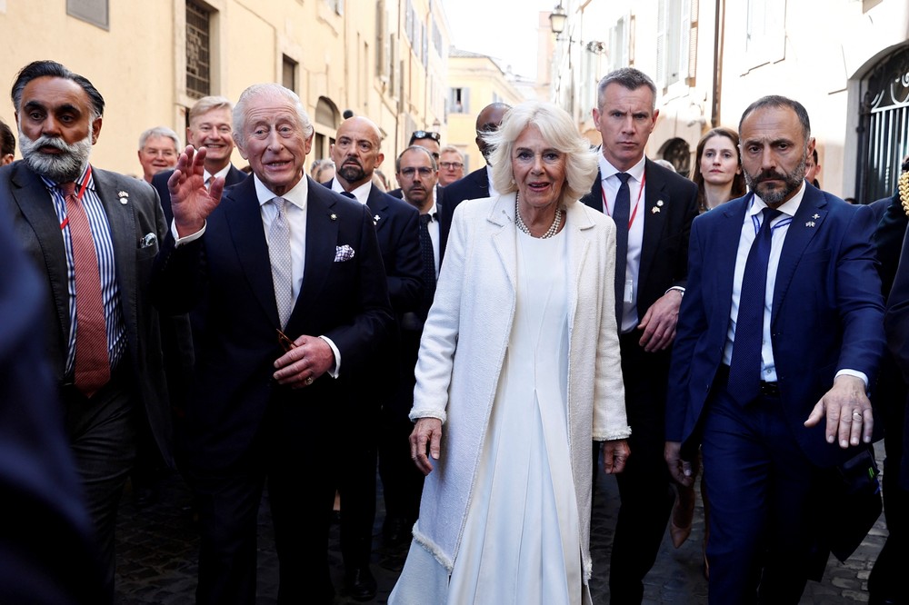 Kráľ Karol III. a kráľovná Kamila