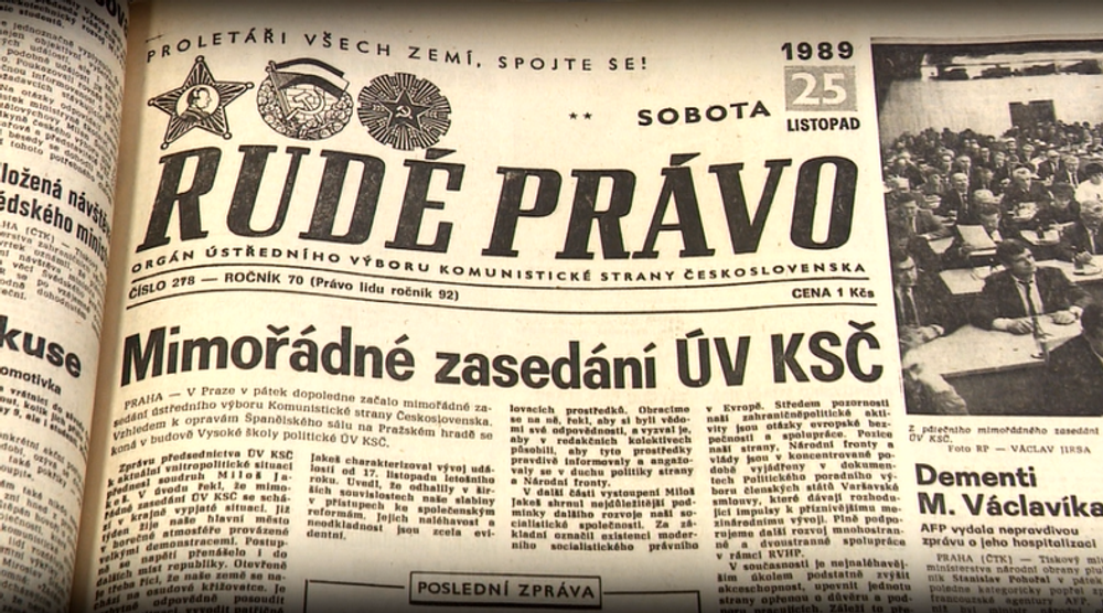 Exkurzia do histórie: O čom sa písalo 25. novembra 1989?