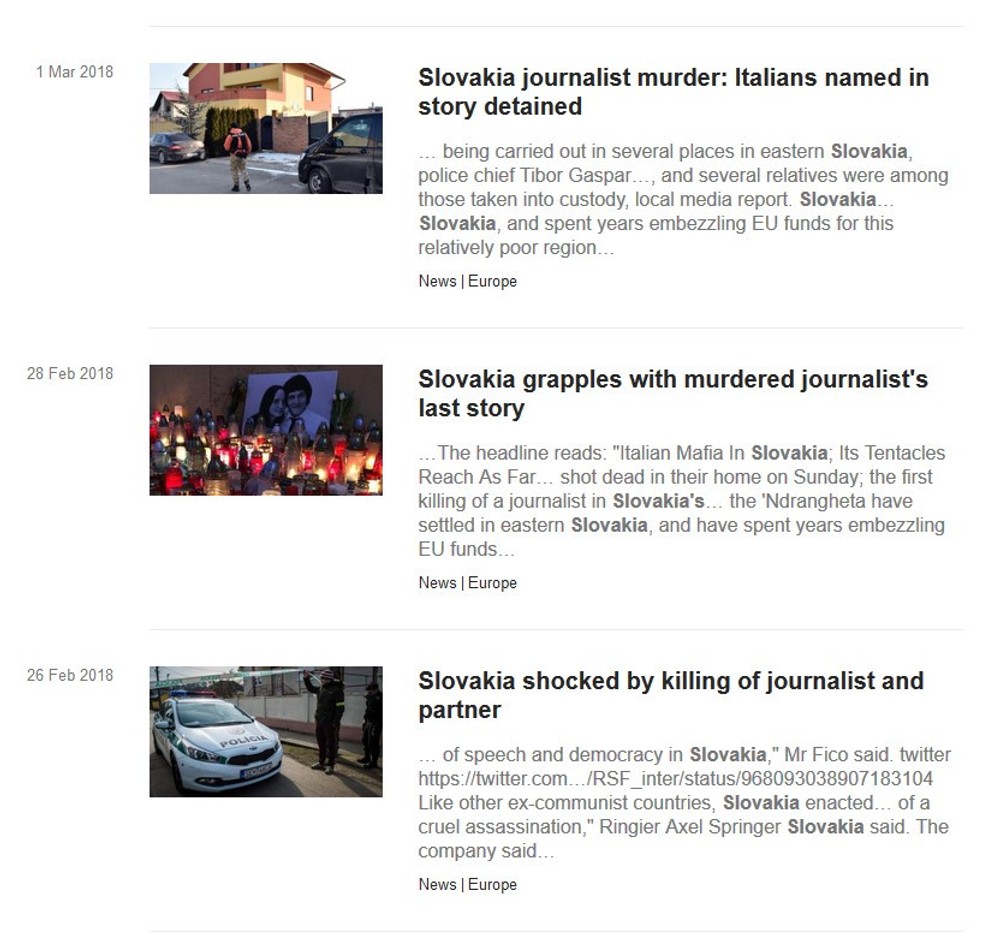 BBC o Slovensku