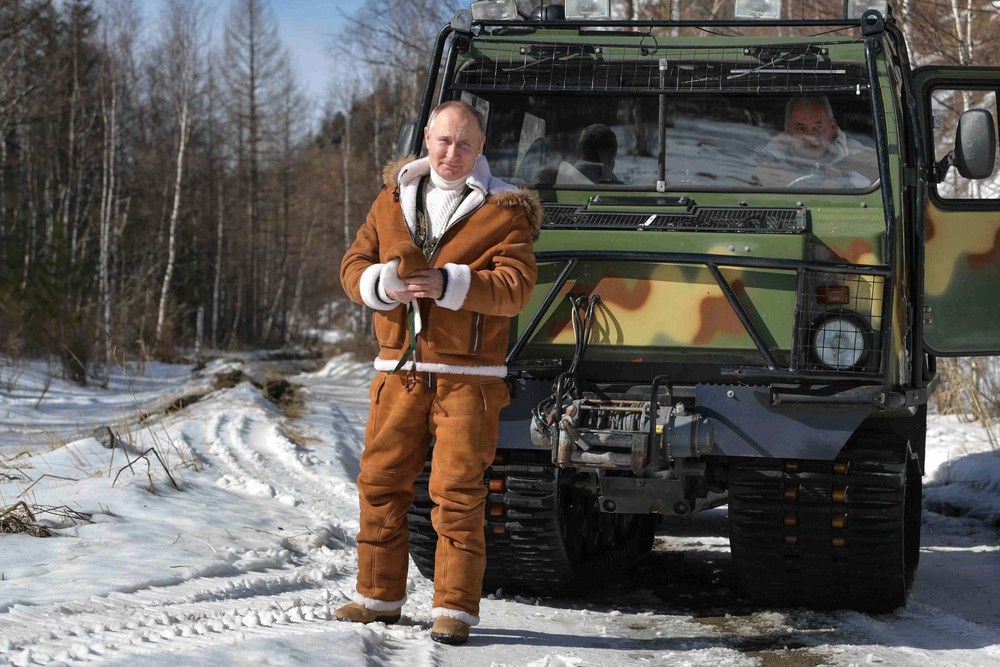 Vladimír Putin na výlete