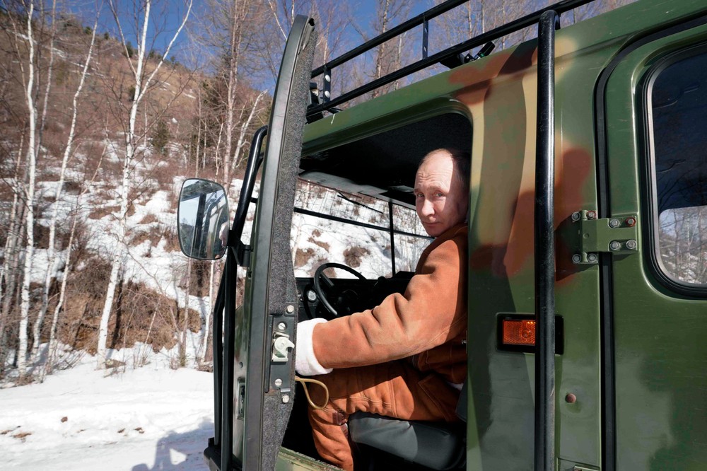 Vladimír Putin na výlete