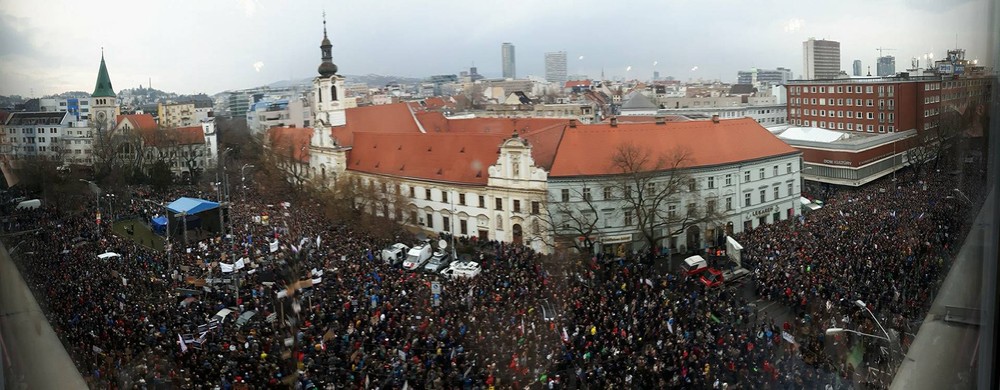 Bratislava Za slušné Slovensko 
