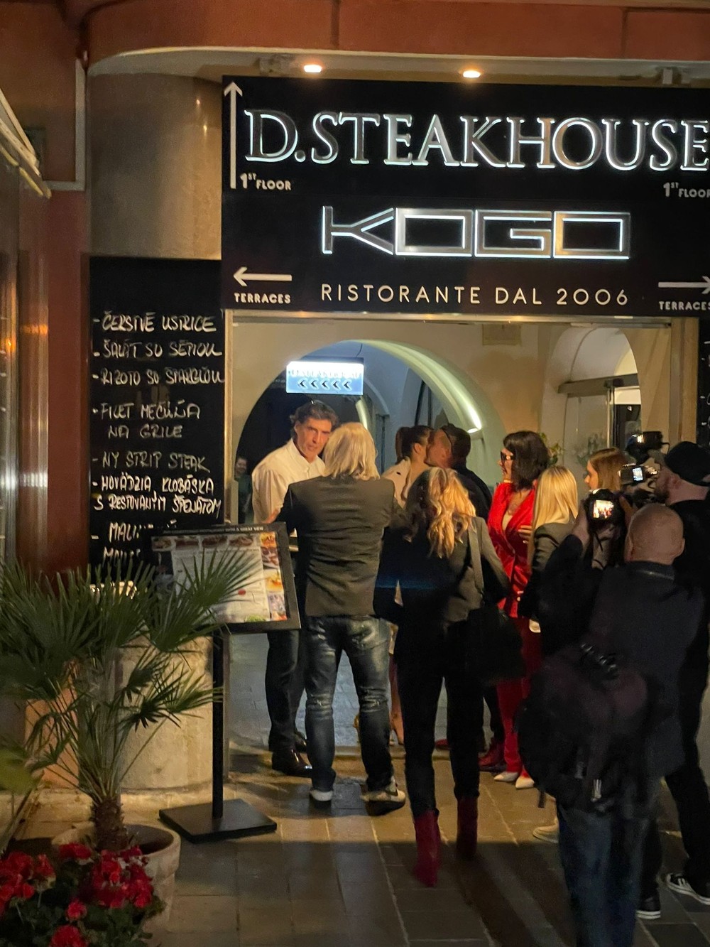 Geissenovci na večeri v Starom meste