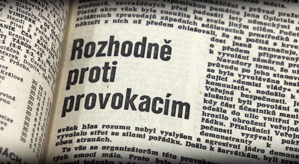 Exkurzia do histórie: O čom sa písalo 20. novembra 1989