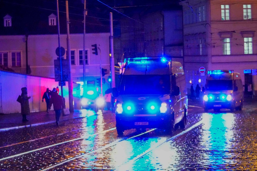 ČR Praha polícia streľba obete zranení (9)