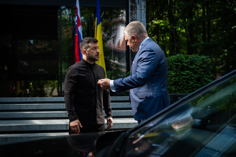 Premiér Fico sa v Užhorode stretol s ukrajinským prezidentom Zelenským