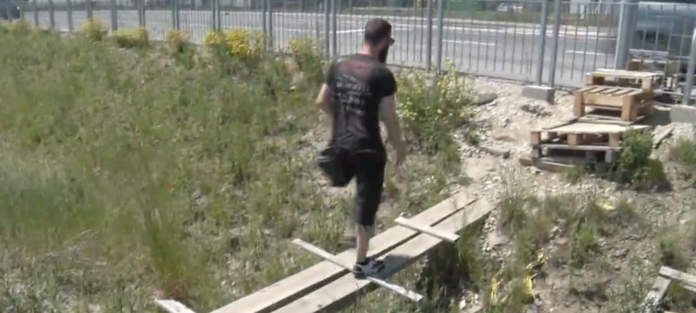"Vojnová zákopa" v Nitre 