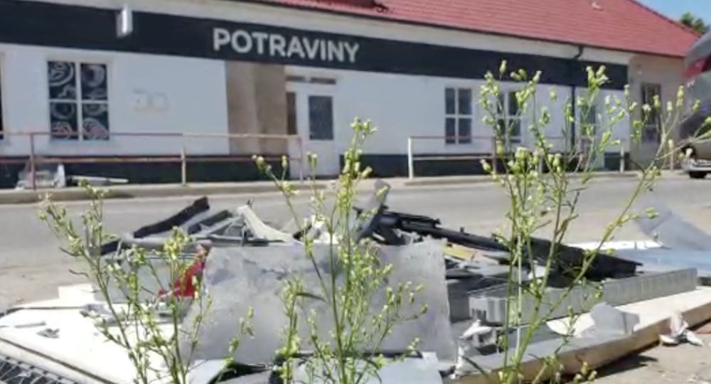 Výbuch bankomatu v obci Tomášov