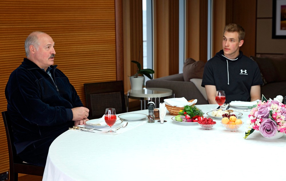 Lukašenko navštívil Putina