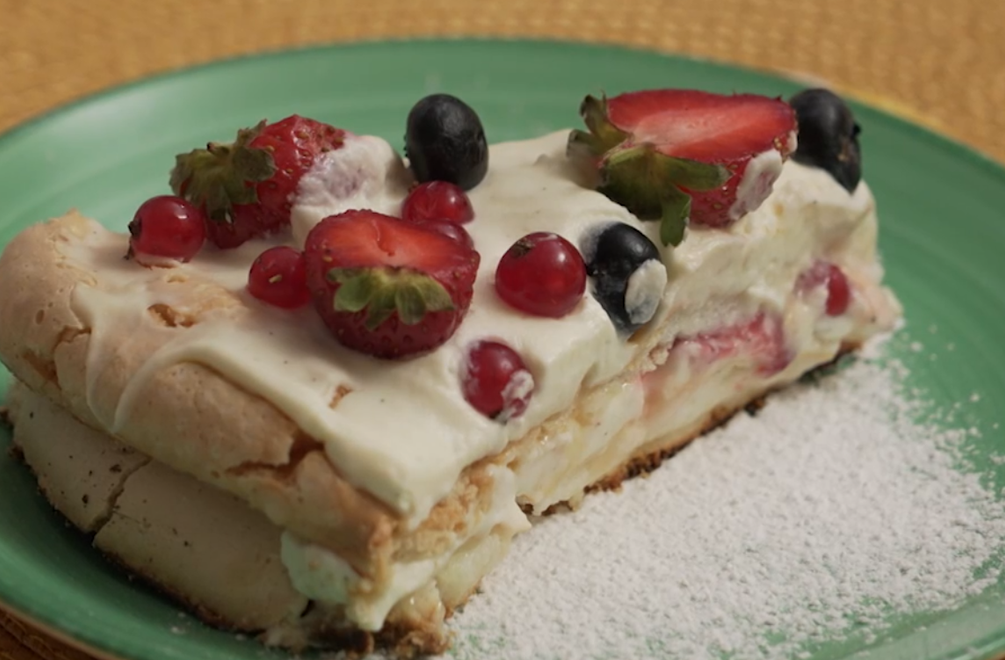 Dezert: Sneh na tanieri